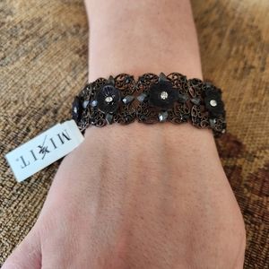 MIXIT BLACK STRETCH BRACELET NEW WITH TAG